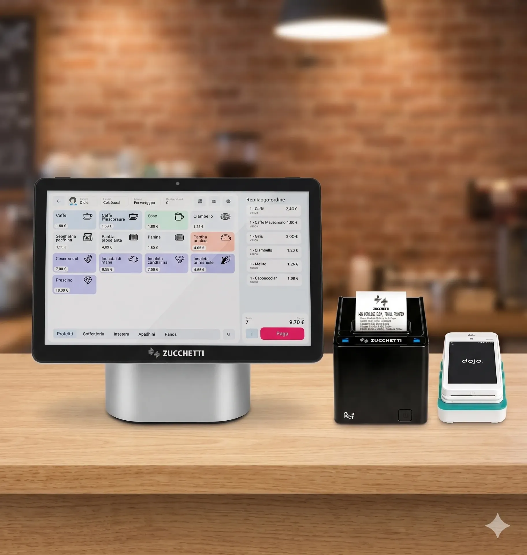 Android POS 11” con Ristorandro + PR4 (BASE)